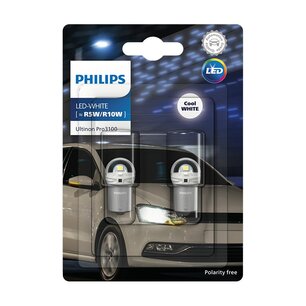 Philips R5W/R10W LED Retrofit  Wit 12V 2 Stuks