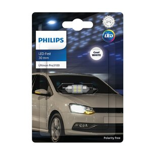 Philips SV8.5 Festoon 30mm Koudwit 6000K 12V