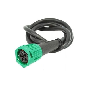 Kabel 6-Polige Bajonet Connector Groen Rechts 2 Meter