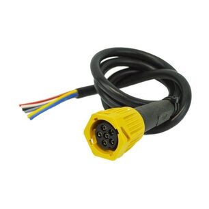 Kabel 6-Polige Bajonet Connector Geel Links 2 Meter