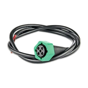 Kabel 5-Polige Bajonet Connector Groen Rechts 2 Meter