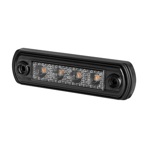 Horpol LED Markeringslamp Oranje Platte Montage LD-676 Dark-Look