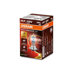 Osram H7 Halogeenlamp 12V 55W PX26d Night Breaker 220