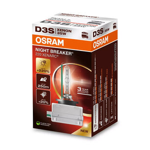 Osram D3S Xenon Lamp 35W Night Breaker 220 PK32d-5